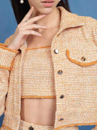 Tokyo Talkies Coat With Skirt