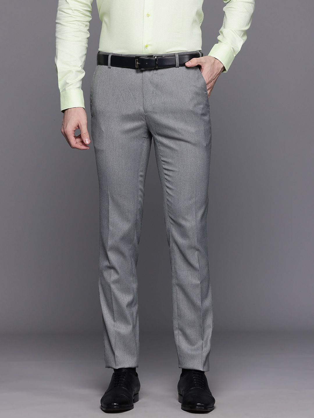 Raymond Men Slim Fit Non Iron Trousers
