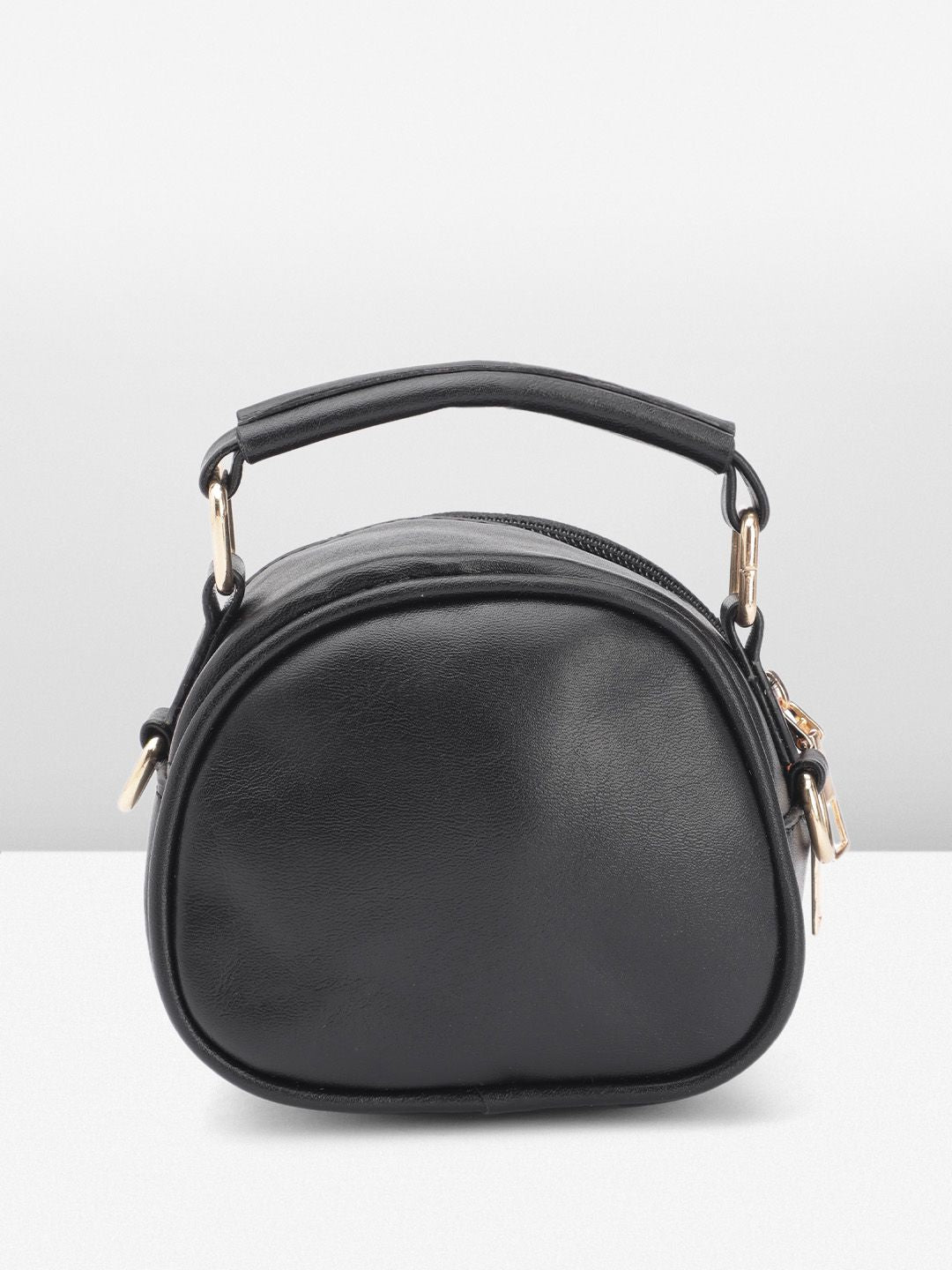 DressBerry Quilted Structured Handheld Bag