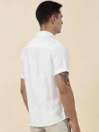 Thomas Scott Men Embroidered Regular Fit Casual Shirt
