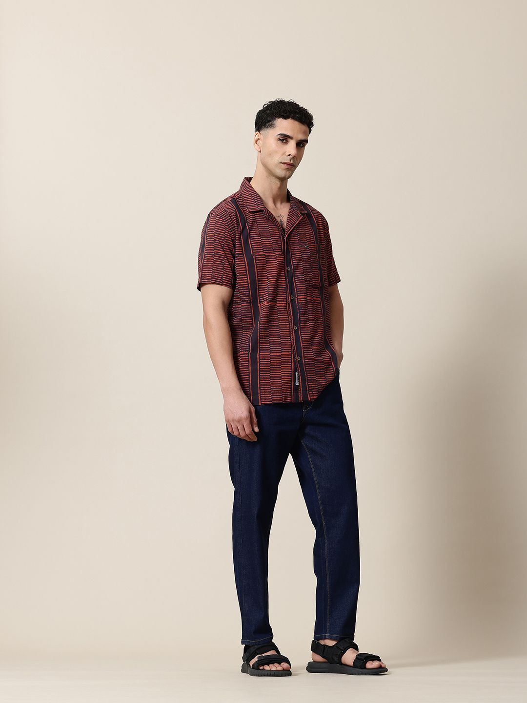 Mr Bowerbird Pure Cotton Hand Block Printed Liberal Fit Resort Shirts