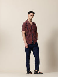 Mr Bowerbird Pure Cotton Hand Block Printed Liberal Fit Resort Shirts
