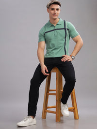 Baju-T Kapas Tulen Kolar Polo ADRO Bersaiz Besar