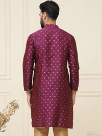 SOJANYA Geometric Silk Cotton Kurta