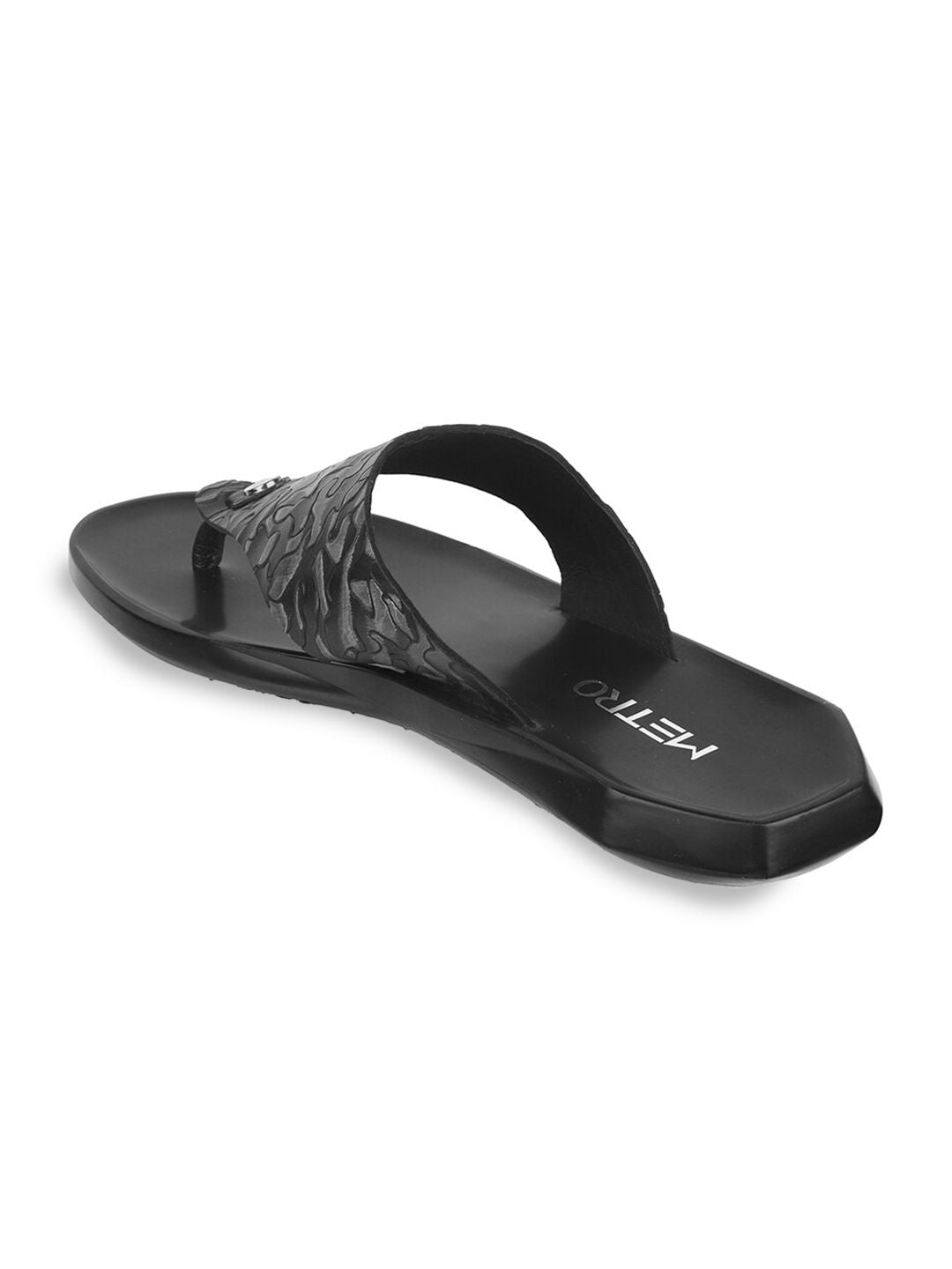 Metro Men Leather Comfort Sandals