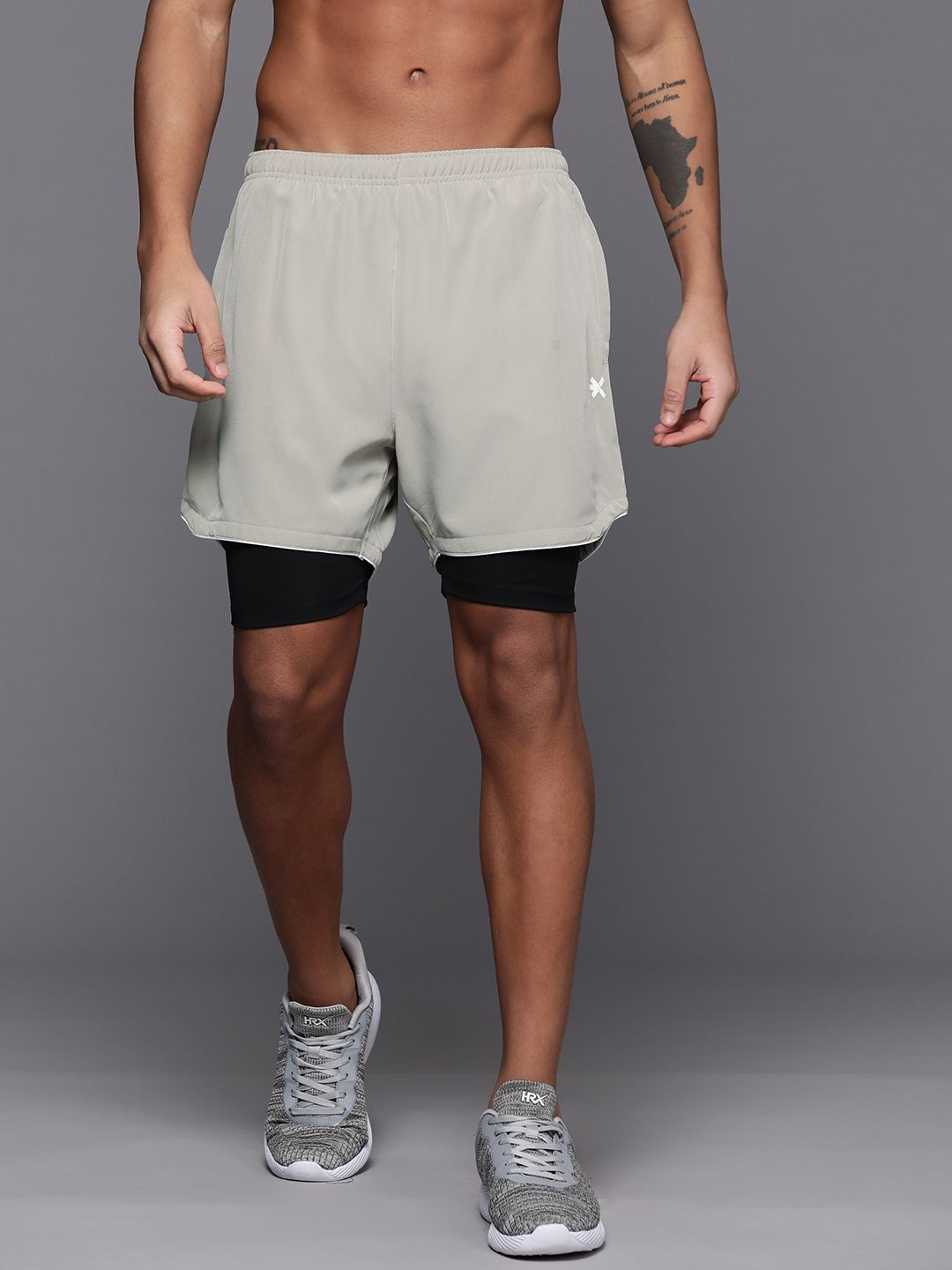 HRX by Hrithik Roshan Men Rapid-Dry Training Shorts