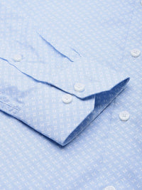 Park Avenue Slim Fit Geometric Printed Pure Cotton Formal Shirt