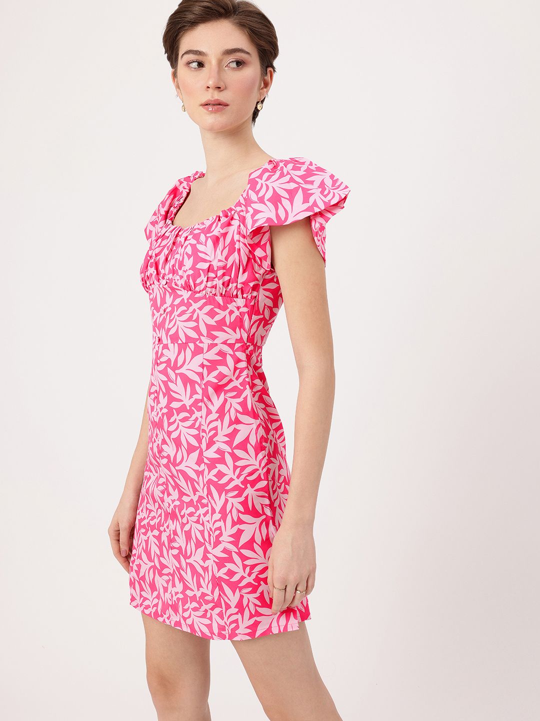 DressBerry Summer Breeze Empire Mini Dress