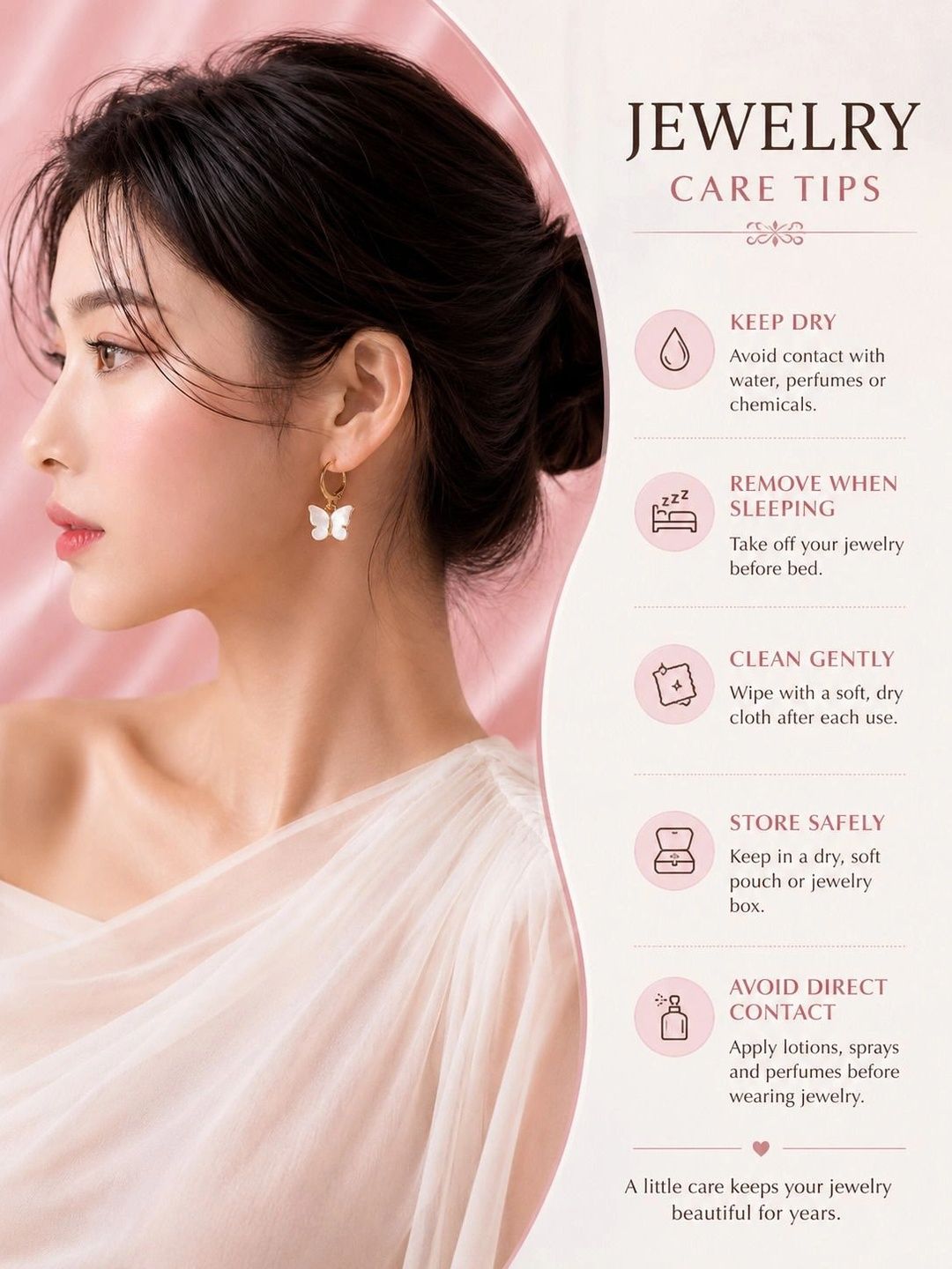 VOGUE PANASH Subang Kancing Geometrik