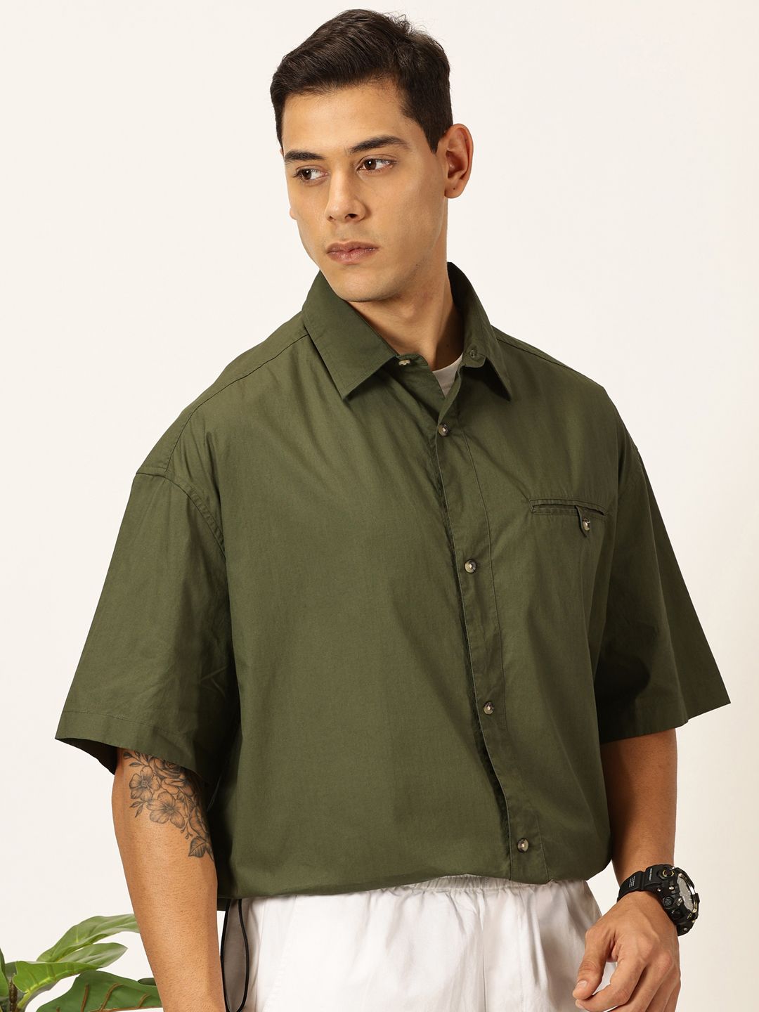 Thomas Scott Men Premium Opaque Casual Shirt
