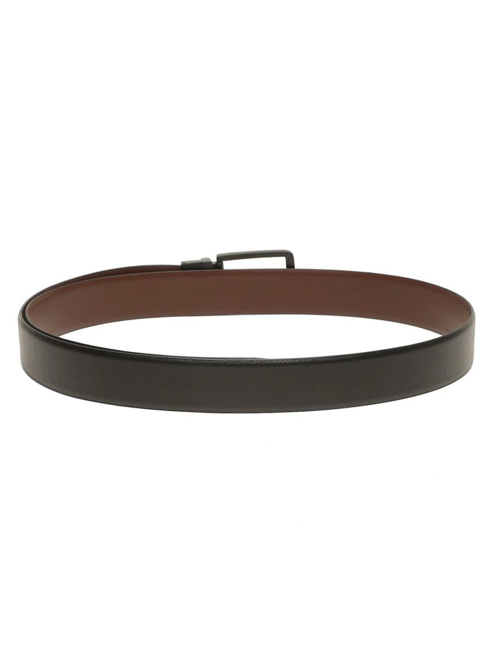 Teakwood Leathers Men Leather Reversible Formal Belt