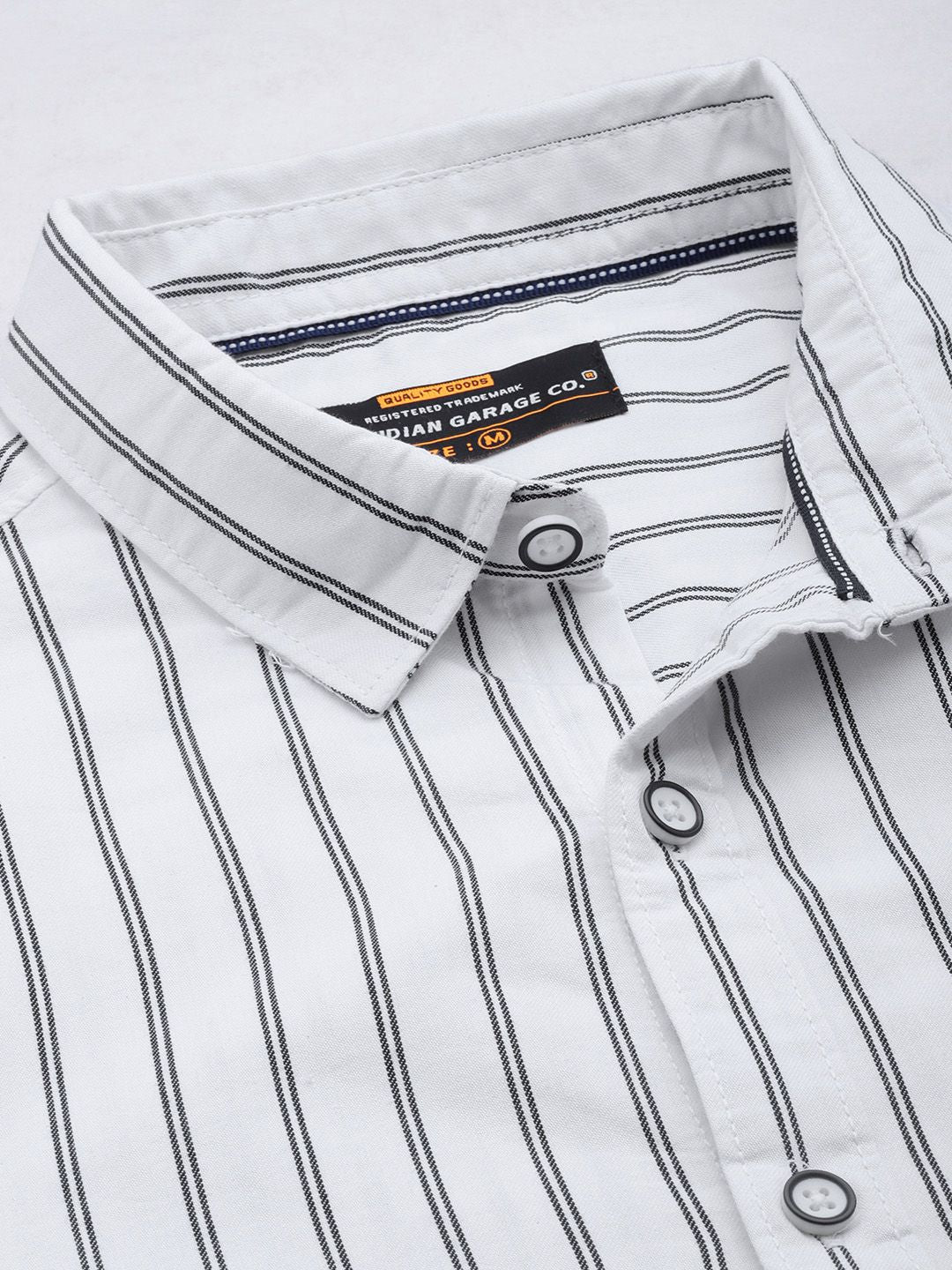 The Indian Garage Co Men Striped Casual Shirt