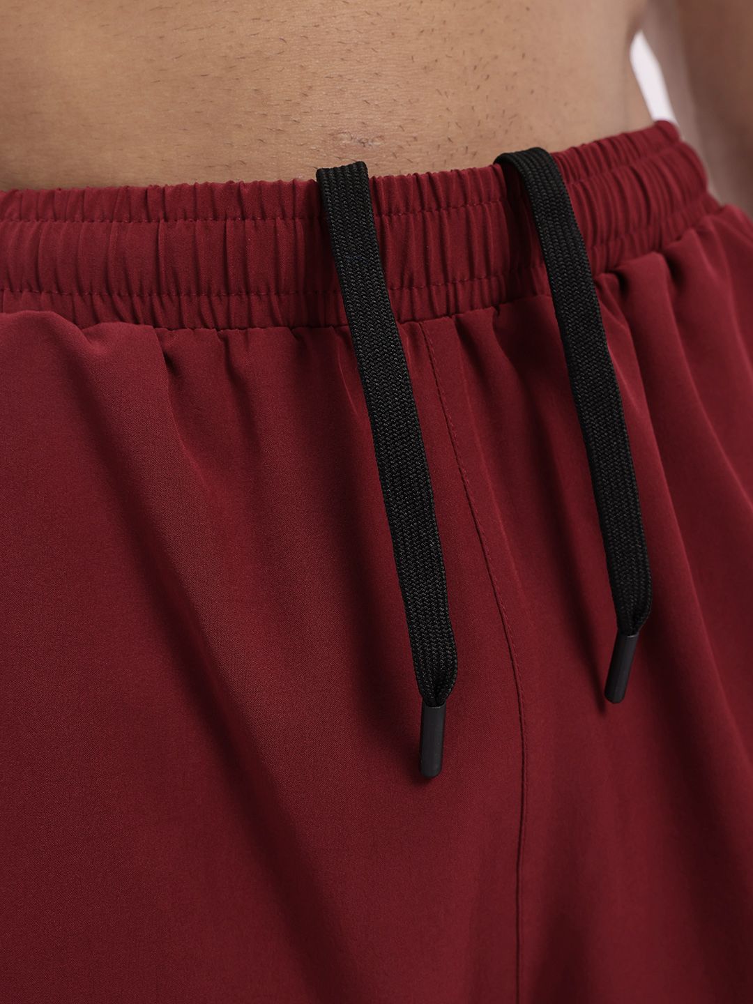 HRX by Hrithik Roshan Men Mid-Rise Colourblocked Detail Rapid-Dry Running Shorts