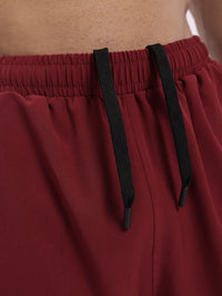 HRX by Hrithik Roshan Men Mid-Rise Colourblocked Detail Rapid-Dry Running Shorts