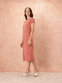 all about you T-shirt Midi Dress