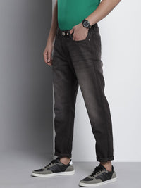 The Indian Garage Co Men Dad Fit Light Fade Stretchable Jeans