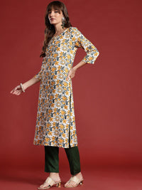 Anouk Floral Printed Kurta