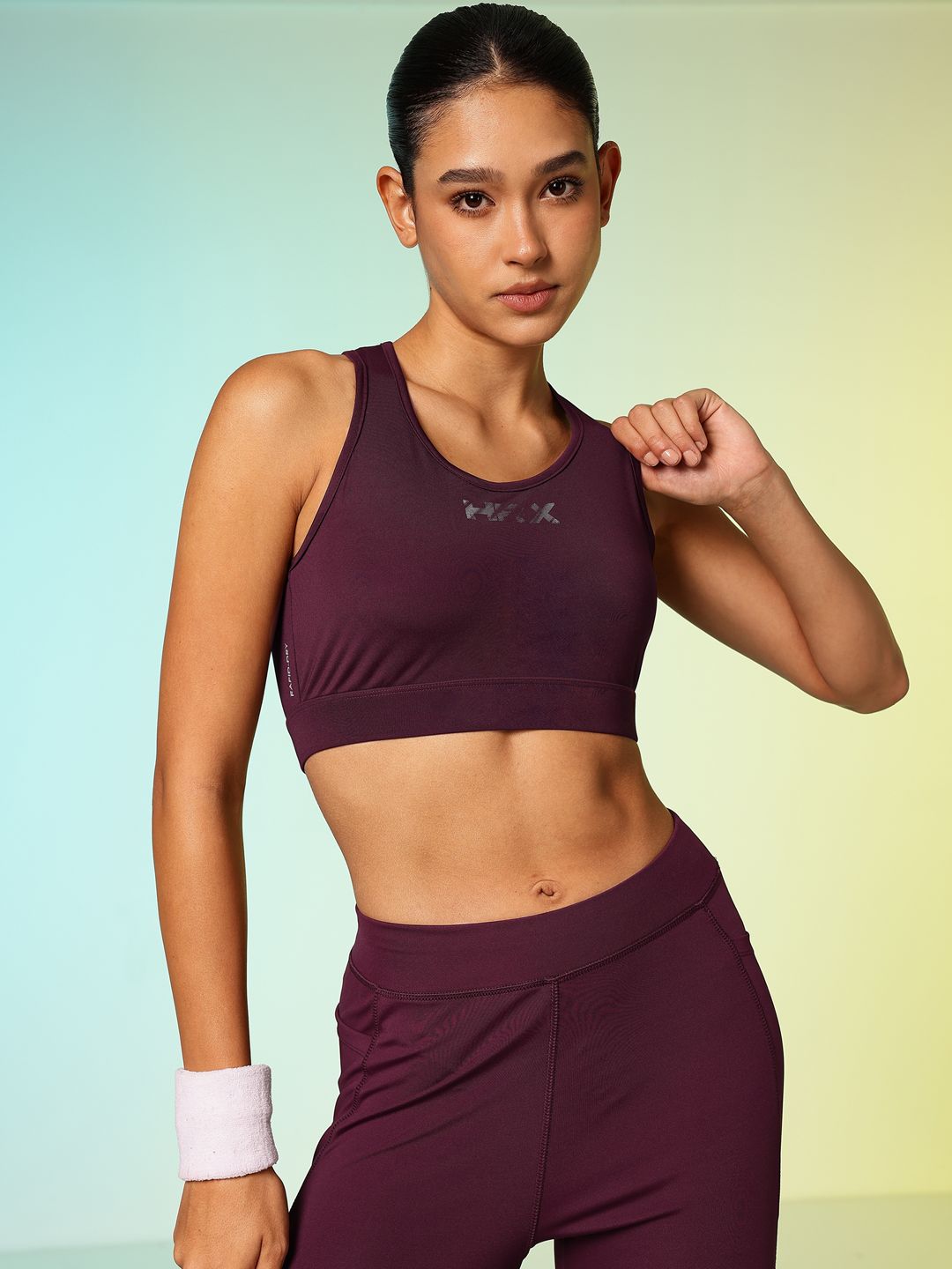 HRX by Hrithik Roshan Lightly Padded Rapid-Dry Running Bra
