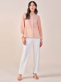 AND Solid Shirt Style Top