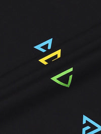 Bewakoof Men Black Printed Pure Cotton T-shirt