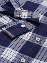 The Indian Garage Co Men Regular Fit Checked Casual Shirt