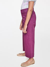 AND Girls Red Straight Fit Trousers