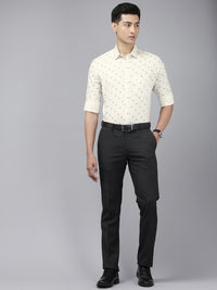 Park Avenue Slim Fit Floral Printed Formal Shirt