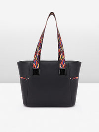 Berrylush Textured Shopper Tote Bag