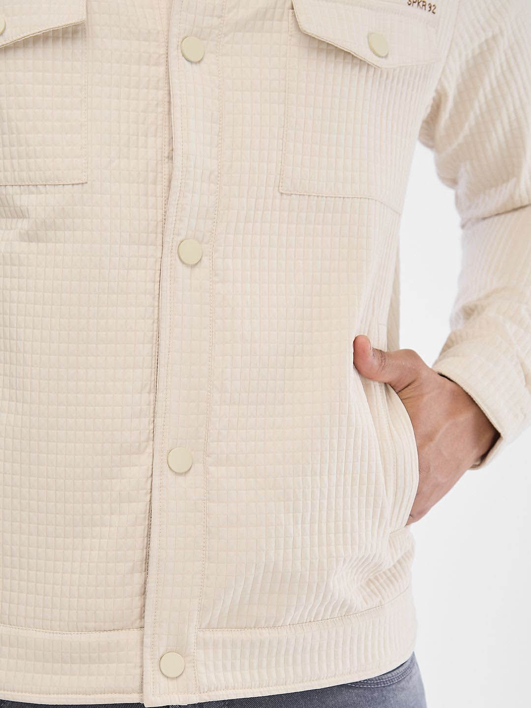 SPYKAR Men Full Sleeve Regular Fit  Jacket