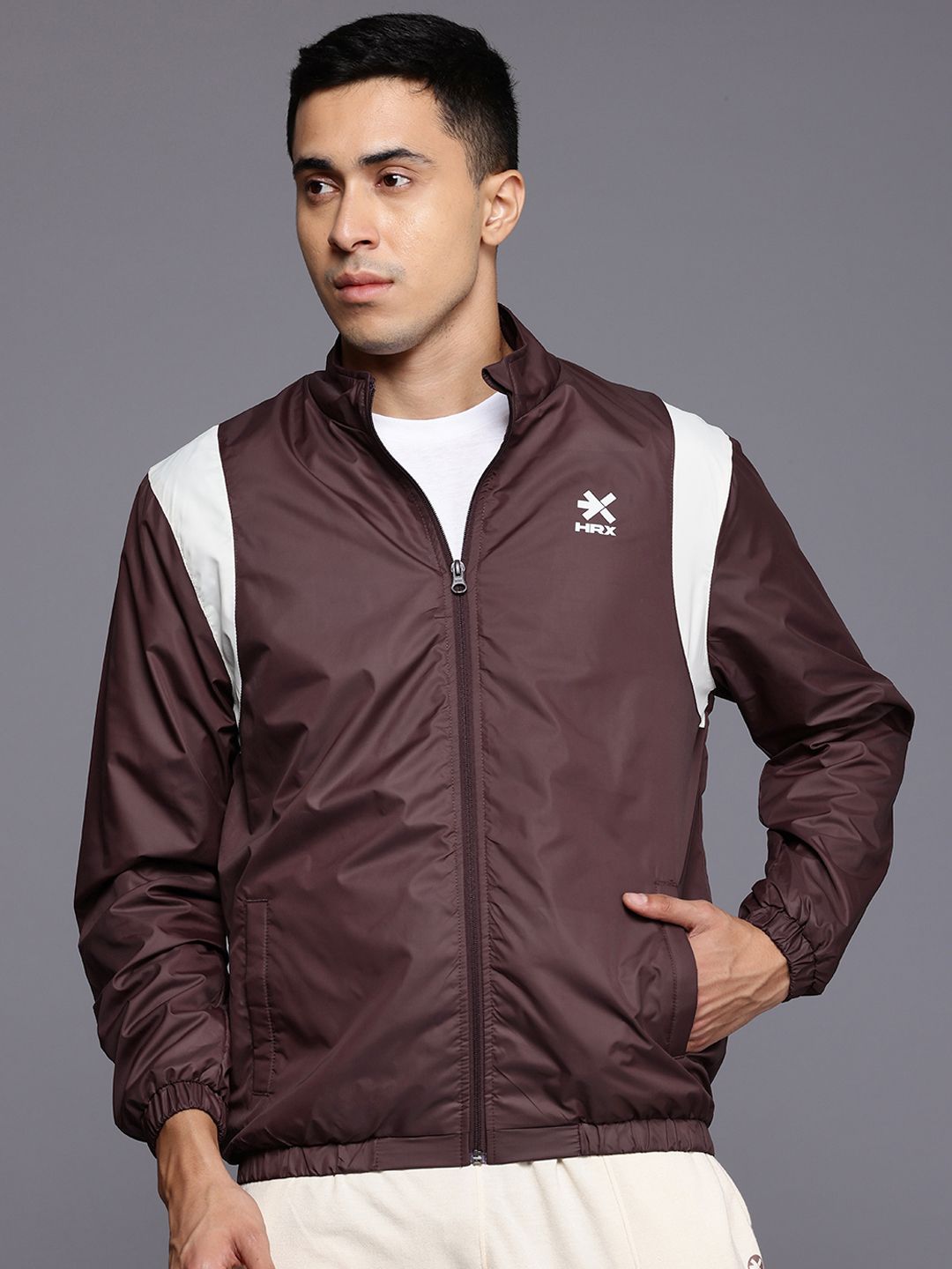 HRX by Hrithik Roshan Printed Bomber Lifestyle Jacket