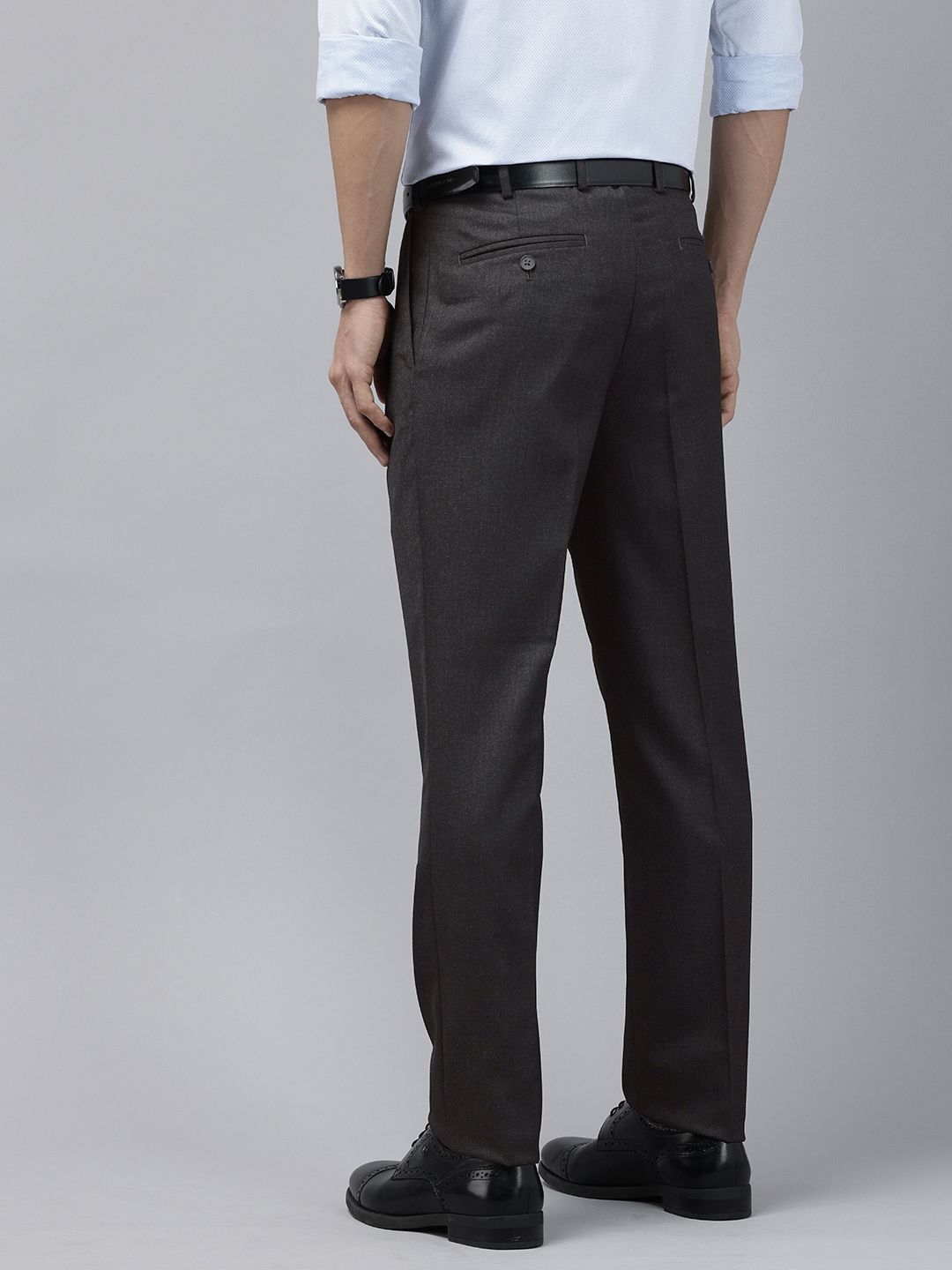 Park Avenue Men Comfort Fit Formal Trousers
