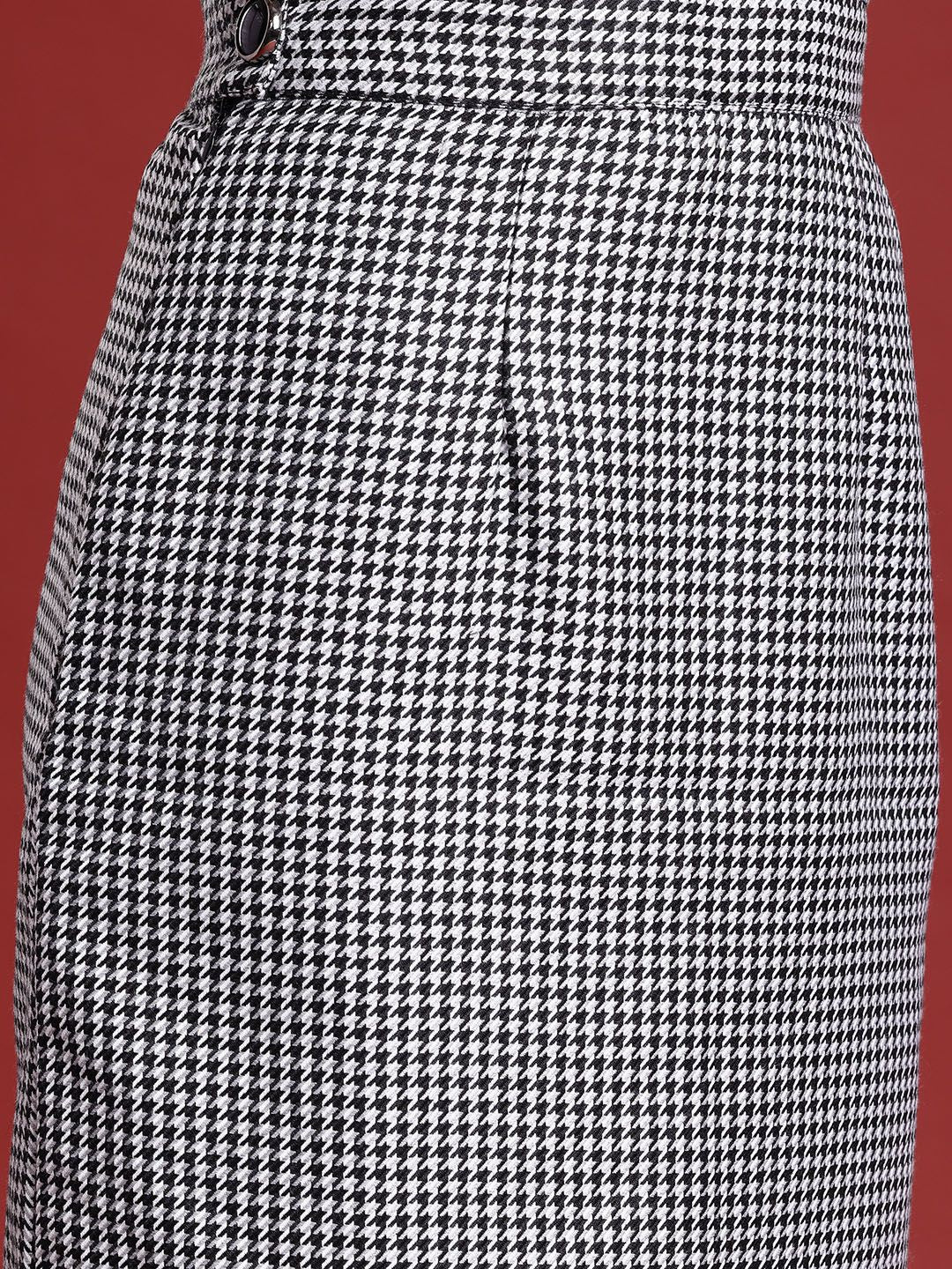 all about you Self Design Blazer with Skirt