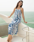 RAREISM Floral Printed Pleated A-Line Dress With Jacket