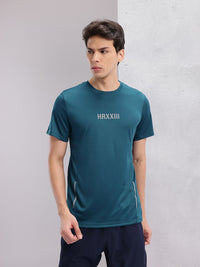 HRX by Hrithik Roshan Men Brand Logo Printed Rapid-Dry Training T-shirt