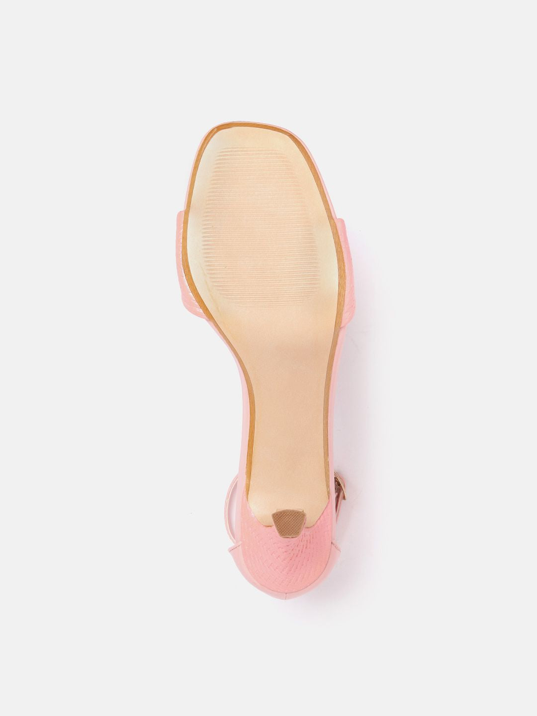 DressBerry Women Textured Mid-Top Slim Heels