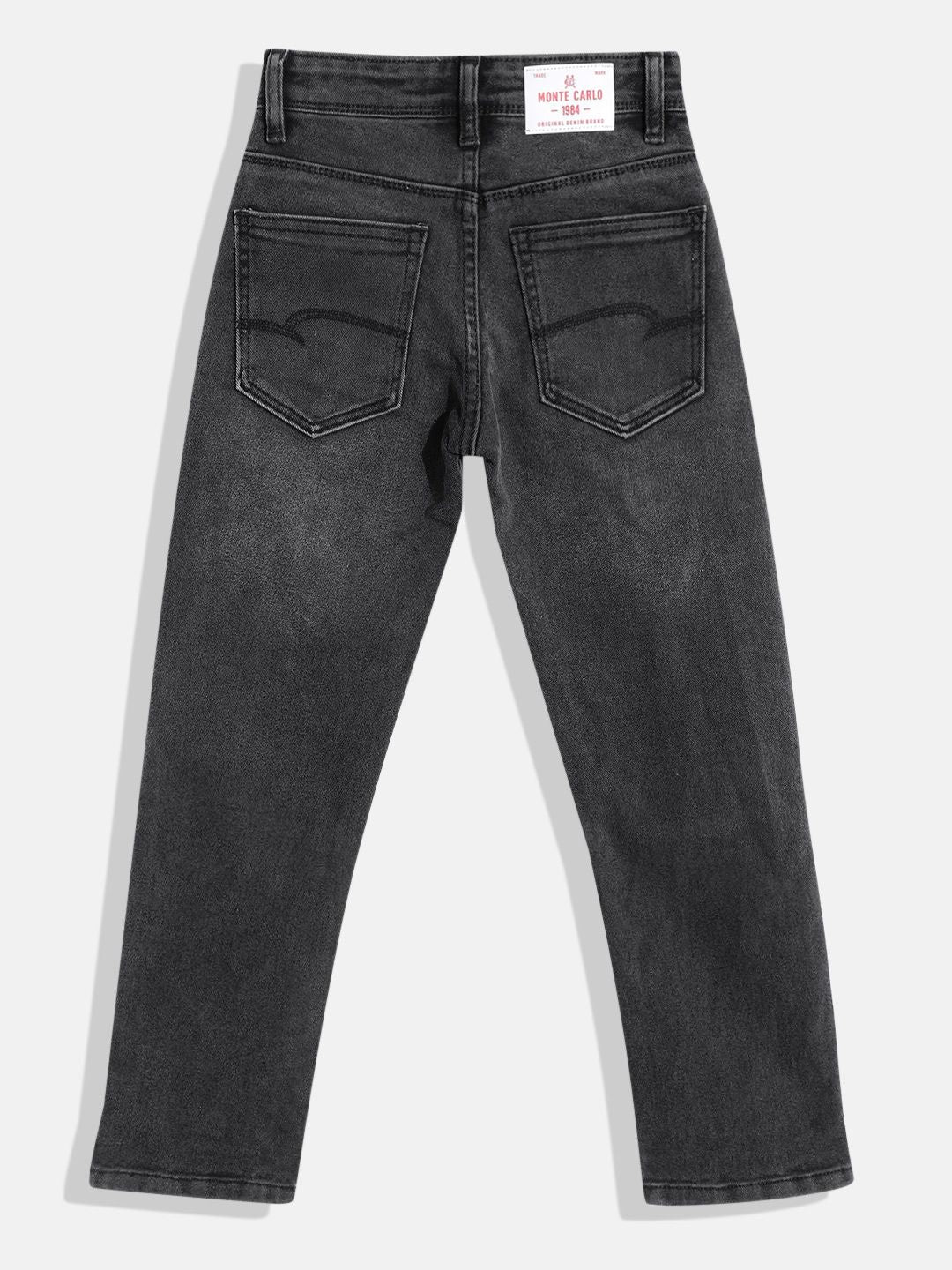 Monte Carlo Boys Straight Fit Stretchable Jeans