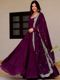 KALINI Women Regular Kurta with Trousers & With Dupatta