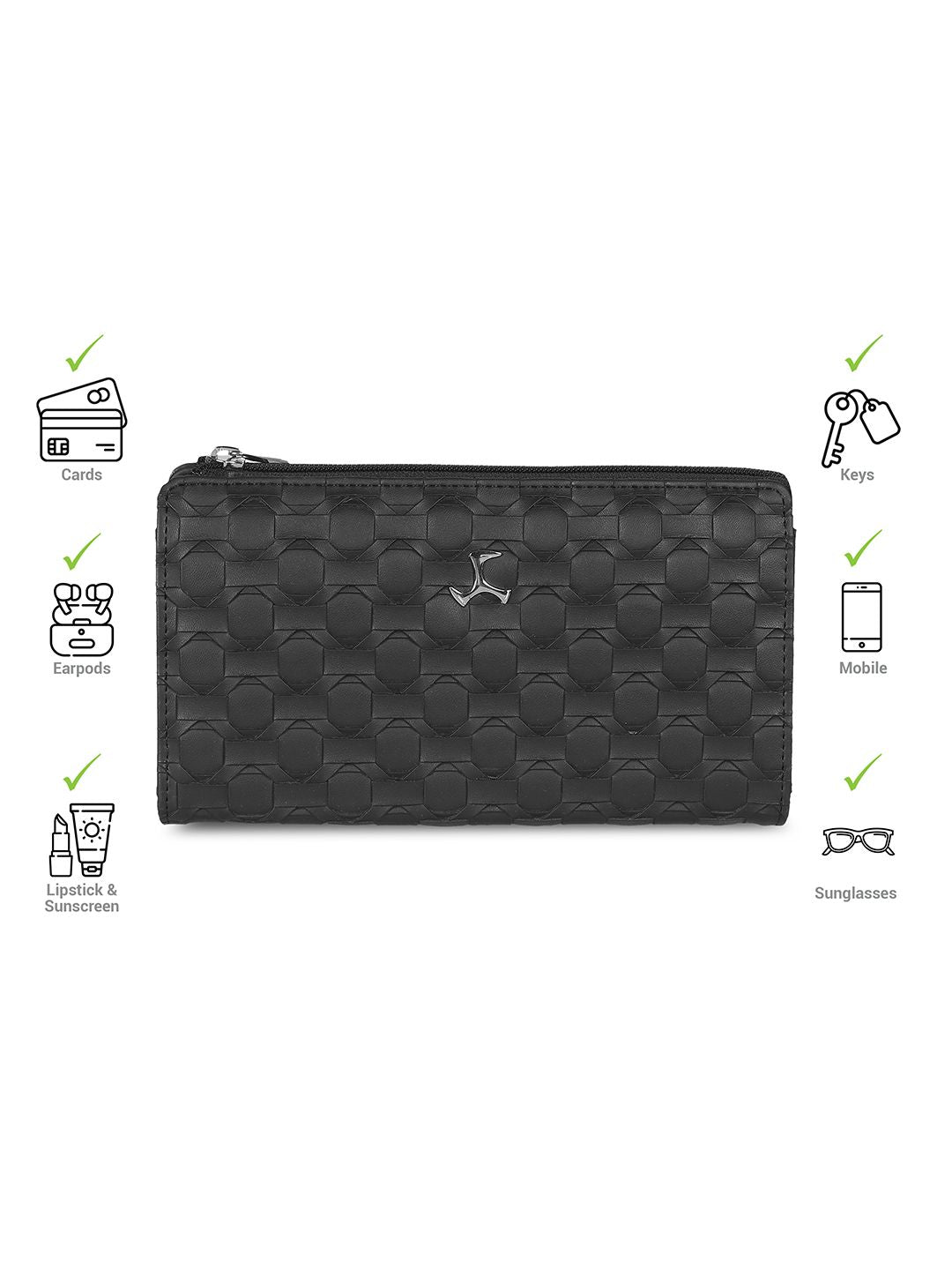 Mochi Women Zip Around Wallet
