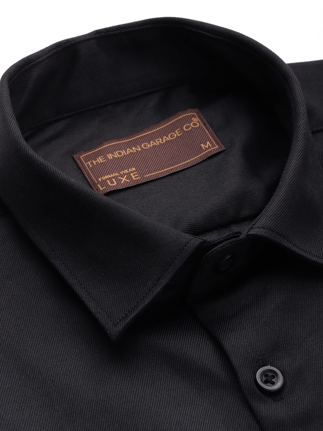 The Indian Garage Co. X Luxe Men Slim Fit Opaque Formal Shirt