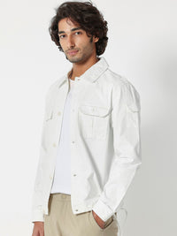 RARE RABBIT Men Cedro Tailored Fit Spread Collar Jacket