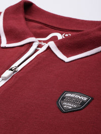 Being Human Pure Cotton Polo Collar Casual T-shirt