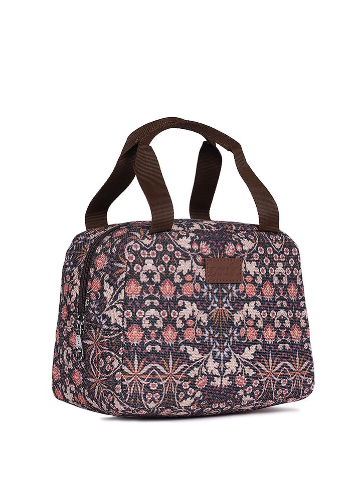 ZOUK Women Printed Insulated Lunch Bag