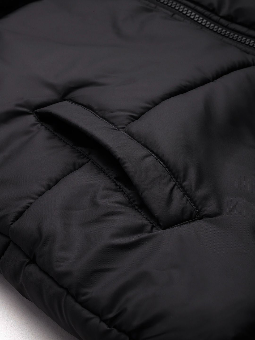 all about you Faux-Fur Detail Padded Jacket