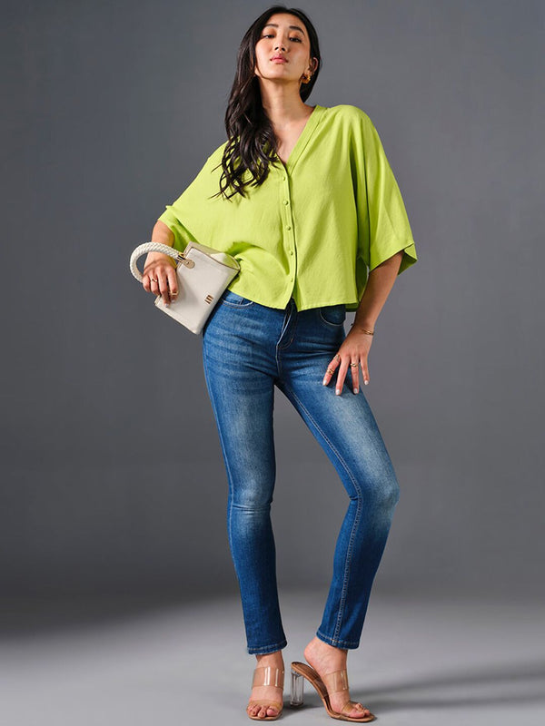 AND Flared Sleeve Top