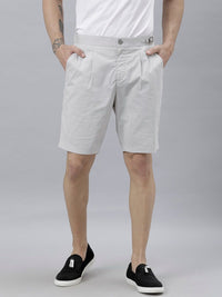 RARE RABBIT Men Osaka Slim Fit Mid-Rise Cotton Shorts