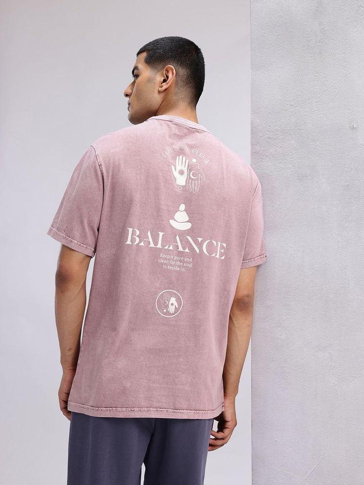 HRX by Hrithik Roshan Men Typography Printed Pure Cotton Yoga T-shirt