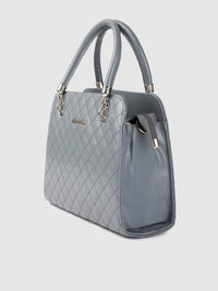 Lino Perros Blue Quilted Handheld Bag