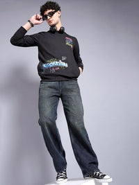 The Indian Garage Co Men Mid-Rise Loose Baggy Fit Stretchable Jeans