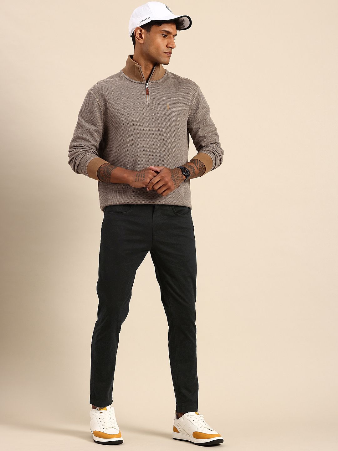 Being Human Men Classic Chinos Trousers