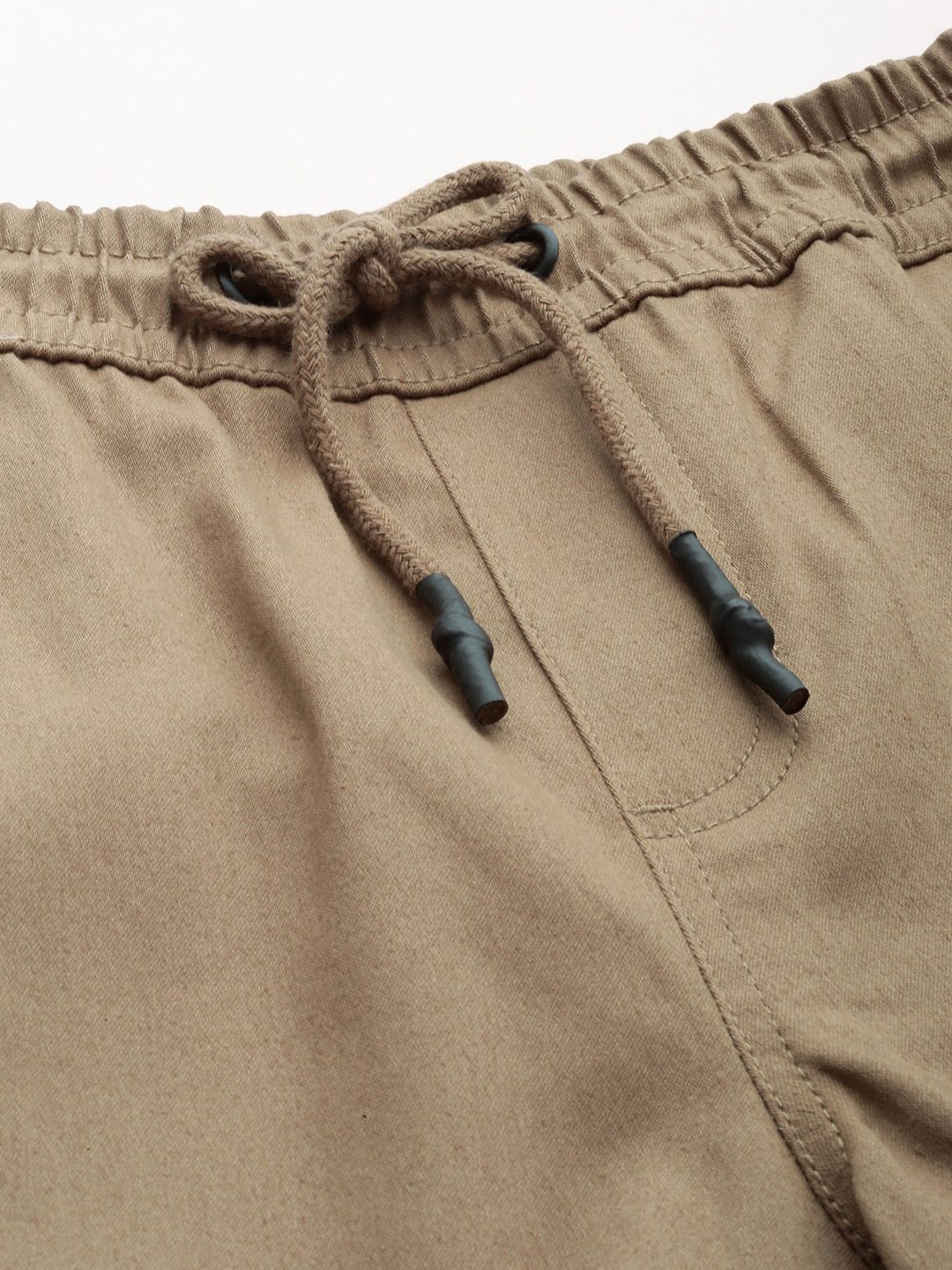 The Indian Garage Co Men Solid Slim Fit Joggers